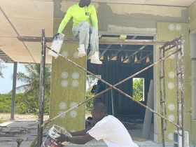 Bauhu modular home build in Exuma the Bahamas