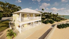 Bauhu hurricane resistant modular apartment building for Tortola BVI