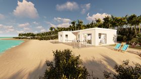 The Palm 100 Bauhu modular hurricane resistant kit home